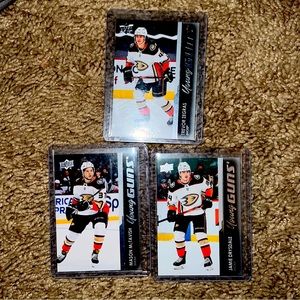 Zegras, Mctavish, and Drysdale young guns lot